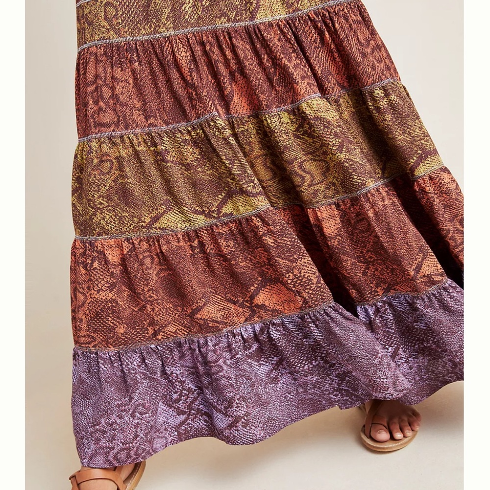 Anthropologie Colima colorful soft maxi dress, S. - Picture 4 of 11